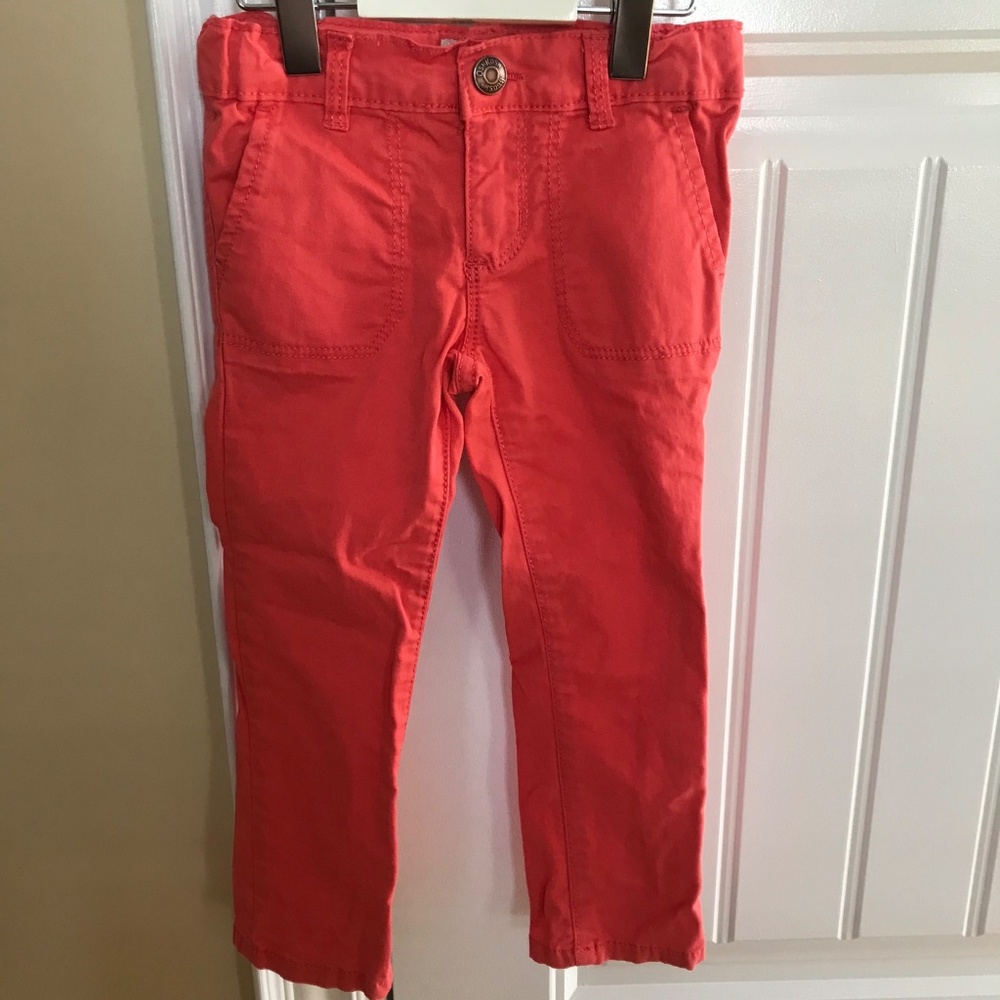 OshKosh Orange/Red Pants 2T